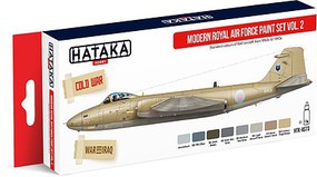 Hataka Red Line (Airbrush-Dedicated)- Modern RAF 1950s-90s Vol.2 Paint Set (8 Colors) 17ml Bottles Hataka Red Line (Airbrush-Dedicated)- Modern RAF 1950s-90s Vol.2 Paint Set (8 Colors) 17ml Bottles