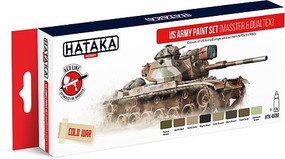 Hataka Red Line (Airbrush-Dedicated)- US Army Europe Vehicles 1970s-80s Paint Set (8 Colors) 17ml Bottles Hataka Red Line (Airbrush-Dedicated)- US Army Europe Vehicles 1970s-80s Paint Set (8 Colors) 17ml Bottles