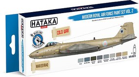 Hataka Blue Line (Brush-Dedicated)- Modern RAF 1950s-90s Vol.2 Paint Set (8 Colors) 17ml Bottles Hataka Blue Line (Brush-Dedicated)- Modern RAF 1950s-90s Vol.2 Paint Set (8 Colors) 17ml Bottles