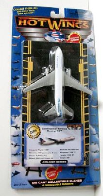 Hot-Wings B767 Continental Airlines Airliner Diecast Model Airplane Misc Scale #15109
