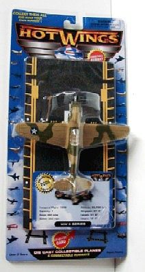 Hot-Wings P40 WWII Plane Diecast Model Airplane Misc Scale #17107