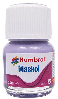 Humbrol 28ml. Bottle Maskol Rubber Masking Liquid