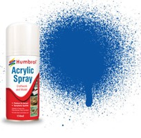Humbrol 150ml Acrylic Gloss French Blue Spray Humbrol 150ml Acrylic Gloss French Blue Spray