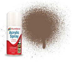 Humbrol 150ml Acrylic Matte Dark Earth Spray Humbrol 150ml Acrylic Matte Dark Earth Spray