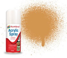 Humbrol 150ml Acrylic Matte Sand Spray Humbrol 150ml Acrylic Matte Sand Spray