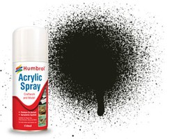 Humbrol 150ml Acrylic Satin Dark Green Spray Humbrol 150ml Acrylic Satin Dark Green Spray