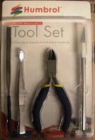 Humbrol Modeller's Small Tool Set (4 different) Hobby and Plastic Model Hand Tool Set #9150