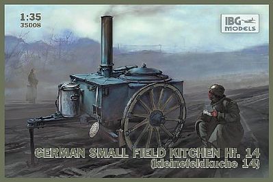 IBG WWII Hf14 German Small Field Kitchen Plastic Model Military Vehicle Kit 1/35 Scale #35008
