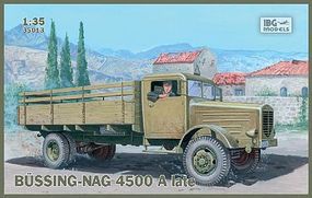 Bussing-Nag 4500A Late Stake Body Truck Plastic Model Military Truck Kit 1/35 Scale #35013