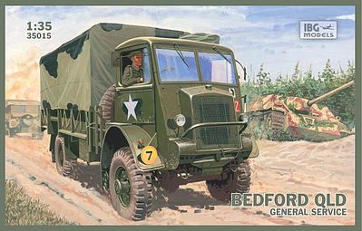 IBG Bedford QLD General Service Military Truck Plastic Model Military Truck Kit 1/35 #35015