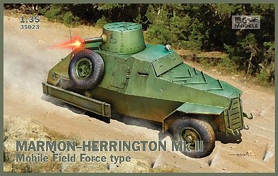 IBG Marmon-Herrington Mk II Mobile Field Force Type Plastic Model Military Vehicle 1/35 #35023