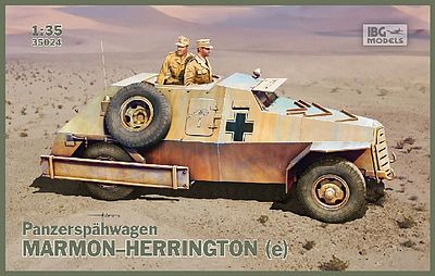 IBG Marmon-Herrington 9(e) PzSpahWg Plastic Model Military Vehicle Kit 1/35 Scale #35024