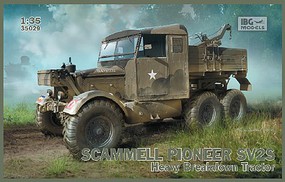 IBG Scammell Pioneer SV2S Heavy Recovery Tractor Plastic Model Military Vehicle Kit 1/35 #35029 IBG Scammell Pioneer SV2S Heavy Recovery Tractor Plastic Model Military Vehicle Kit 1/35 #35029