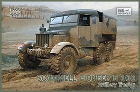 IBG Scammell Pioneer R100 Artillery Tractor Plastic Model Military Vehicle Kit 1/35 #35030 IBG Scammell Pioneer R100 Artillery Tractor Plastic Model Military Vehicle Kit 1/35 #35030