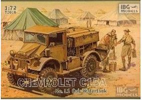 IBG Chevrolet C15A Cab 11 Water Truck Plastic Model Military Vehicle Kit 1/72 Scale #72016 IBG Chevrolet C15A Cab 11 Water Truck Plastic Model Military Vehicle Kit 1/72 Scale #72016
