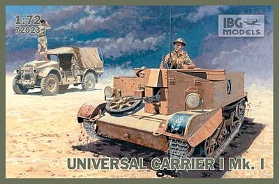 IBG Universal Carrier I Mk I Plastic Model Personnel Carrier Kit 1/72 Scale #72023