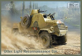IBG Otter Light Recon Car Plastic Model Military Vehicle Kit 1/72 Scale #72031 IBG Otter Light Recon Car Plastic Model Military Vehicle Kit 1/72 Scale #72031
