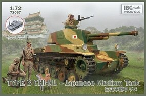 IBG 1/72 Type 3 Chi-Nu Japanese Medium Tank IBG 1/72 Type 3 Chi-Nu Japanese Medium Tank