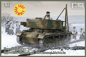 IBG 1/72 Bergepanzer III German Armored Recovery Vehicle IBG 1/72 Bergepanzer III German Armored Recovery Vehicle