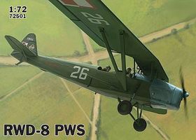 IBG RWD-8 PWS Polish Trainer Plane (Military) Plastic Model Airplane Kit 1/72 Scale #72501 IBG RWD-8 PWS Polish Trainer Plane (Military) Plastic Model Airplane Kit 1/72 Scale #72501
