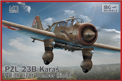 IBG 1/72 PZL23B Karas Early Polish Light Bomber