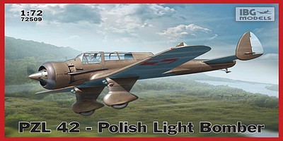 IBG 1/72 PZL42 Polish Light Bomber (New Tool)