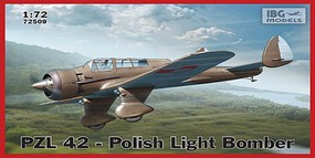 IBG 1/72 PZL42 Polish Light Bomber (New Tool) IBG 1/72 PZL42 Polish Light Bomber (New Tool)