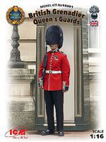 ICM British Queen's Guards Grenadier Plastic Model Military Figure Kit 1/16 Scale #16001 ICM British Queen's Guards Grenadier Plastic Model Military Figure Kit 1/16 Scale #16001