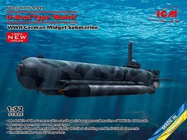 ICM 1/72 WWII German U-Boat Type Molch Midget Submarine