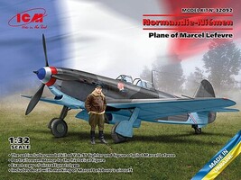 ICM Normandie Niemen Marcel Lefevre Plastic Model Airplane Kit 1/32 Scale #32092