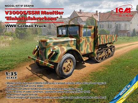 ICM V3000s/ssm Maultier WWII Ger. Truck 1-35