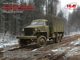 ICM Studebaker US6-U3 Mitary Truck 1-35