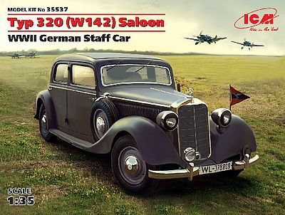 1935 Production WWII German Staff Car # 72471 ICM 1//72 Typ G4