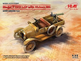 ICM Model T 1917 LCP W/Vickers MG WWI Car