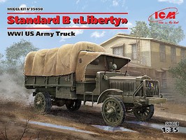 ICM WWI US Standard B Liberty Army Truck Plastic Model Military Vehicle Kit 1/35 #35650