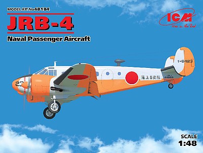 ICM JRB4 Naval Passenger Aircraft (New Tool) Plastic Model Airplane Kit 1/48 Scale #4818