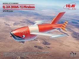 ICM USAF Q2A (KDA1) Firebee Drone (2 drones) Plastic Model Airplane Kit 1/48 Scale #48402