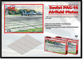 ICM Soviet PAG-14 Airfield Plates Plastic Model Aircraft Accessory Kit 1/72 Scale #72214