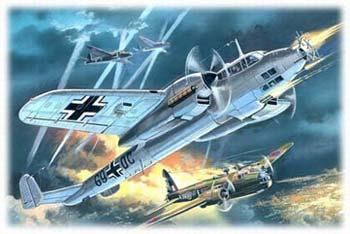 ICM WWII Dornier Do215B5 German Night Fighter Plastic Model Airplane Kit 1/72 Scale #72302