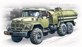 ICM ATZ4-131 Military Fuel Truck Plastic Model Military Truck Kit 1/72 Scale #72813