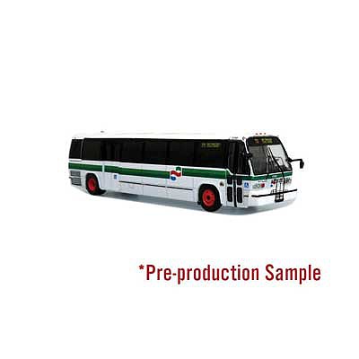 Iconic-Replicas 1987-1994 TMC RTS Transit Bus - Assembled AC Transit (white, green)