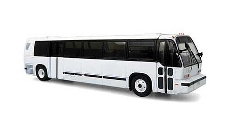 Iconic-Replicas 1987-1994 TMC RTS Transit Bus - Assembled Unettered (white)