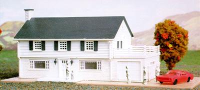 Intl-Hobby-Corp Colonial House - HO-Scale #4945