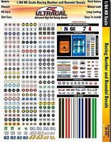 Innovative UltraCal Hi-Def Decals- Racing Numbers & Roundels Slot Car Decal 1/64 Scale #3100 Innovative UltraCal Hi-Def Decals- Racing Numbers & Roundels Slot Car Decal 1/64 Scale #3100