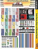 Innovative 1/64 UltraCal Hi-Def Decals- Racing Stripes & Roundels Slot Car Decal #3103 Innovative 1/64 UltraCal Hi-Def Decals- Racing Stripes & Roundels Slot Car Decal #3103