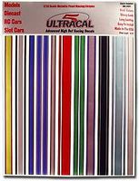 Innovative 1/24 UltraCal Hi-Def Decals- Metallic Pearl Racing Stripes Slot Car Decal #3407 Innovative 1/24 UltraCal Hi-Def Decals- Metallic Pearl Racing Stripes Slot Car Decal #3407