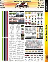 Innovative 1/24 UltraCal Hi-Def Decals- Drag Racing Slot Car Decal #3442 Innovative 1/24 UltraCal Hi-Def Decals- Drag Racing Slot Car Decal #3442