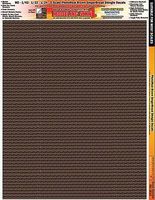 Innovative Multi-Scale SkinZ PhotoReal Decals- Brown Gingerbread Shingles Slot Car Decal #3819 Innovative Multi-Scale SkinZ PhotoReal Decals- Brown Gingerbread Shingles Slot Car Decal #3819