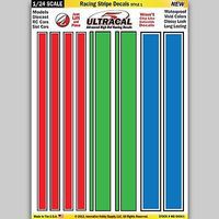 Innovative 1/24 Peel & Stick Decals- Racing Stripe Red/Green/Blue Style 1 Slot Car Decal #64041 Innovative 1/24 Peel & Stick Decals- Racing Stripe Red/Green/Blue Style 1 Slot Car Decal #64041
