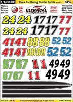 Innovative 1/24 Peel & Stick Decals- Stock Car Racing Number Yellow/Black/Red/Green Slot Car Decal #64402 Innovative 1/24 Peel & Stick Decals- Stock Car Racing Number Yellow/Black/Red/Green Slot Car Decal #64402